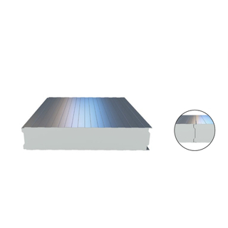 PU Insulated Polyurethane Sandwich Panel Exterior Wall Board for Cold Storage Warehouse