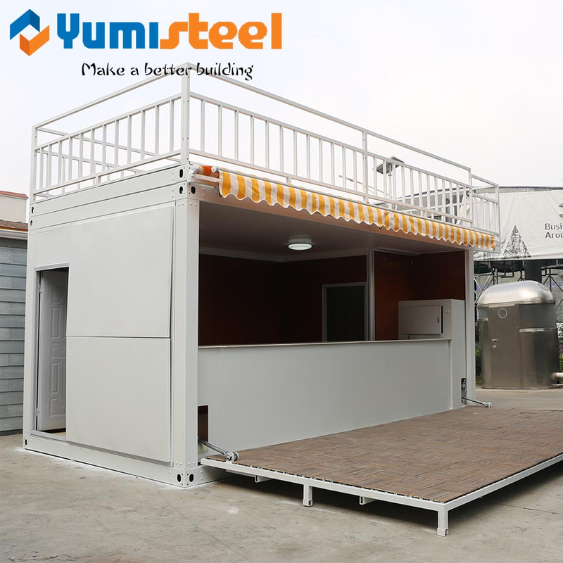 Easy-Ship and Install Prefab Container House Home Coffee Bar