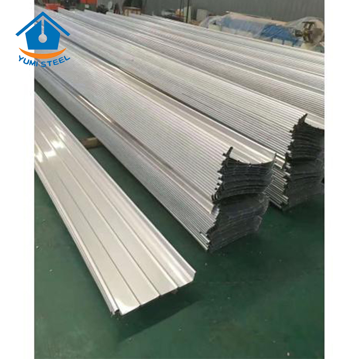 High Rib Aluminum Standing Seam Metal Cladding - Buy interlock metal ...