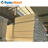 150mm Composite Wall Polystyrene PUR/PIR/PU Sandwich Panels For Building 