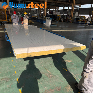 Rockwool Wall Sandwich Panel Fireproof Thermal Insulation