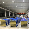 Customized Roof Insulation Color Coated Steel Rockwool Roof Sandwich Panel