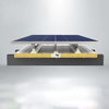 75mm Ribs Standing Seam Roof Sandwich Panels for Solar PV Integration