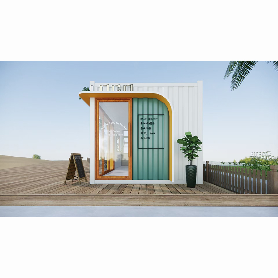 Modern Prefab Container House For Shop Cafe Hotel