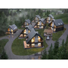 Triangle Steel Structure Light Steel Villa Prefabricated House