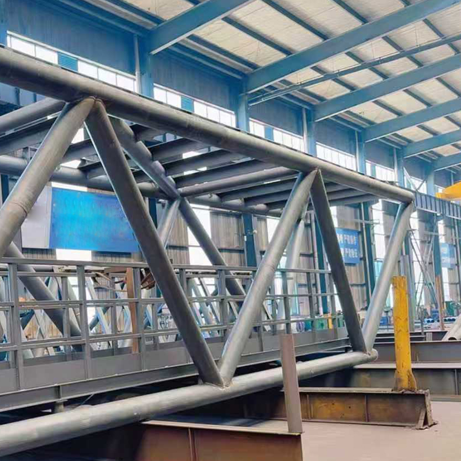 Prefabricated Steel Structure Steel Pipe Bridge for Bridge