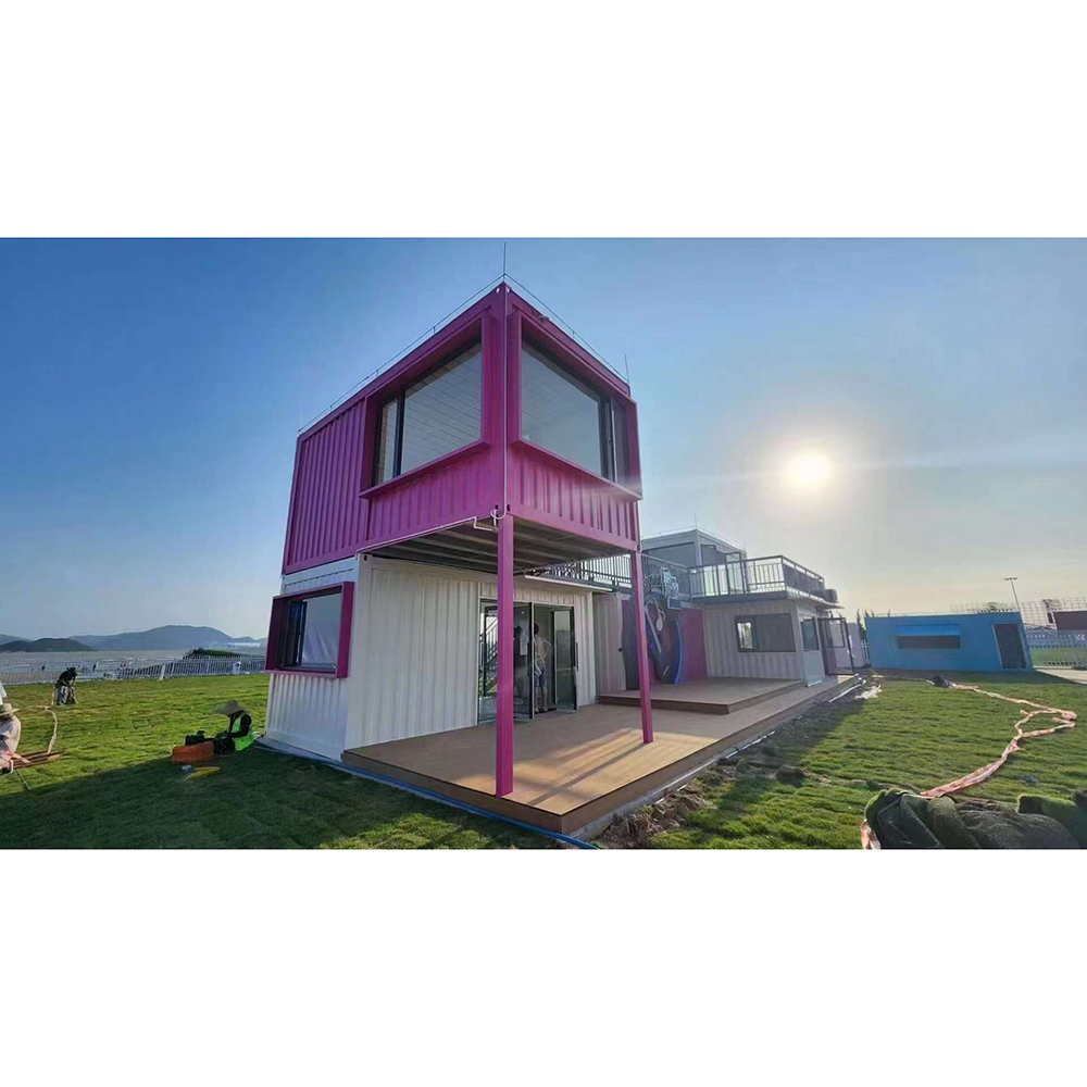 Modern Shipping Container House for Street Kiosk or Scenic Shop