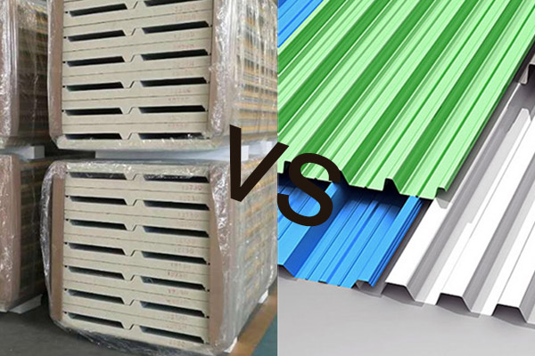 Understanding the Difference Between Sandwich Panels and Color Steel Sheet