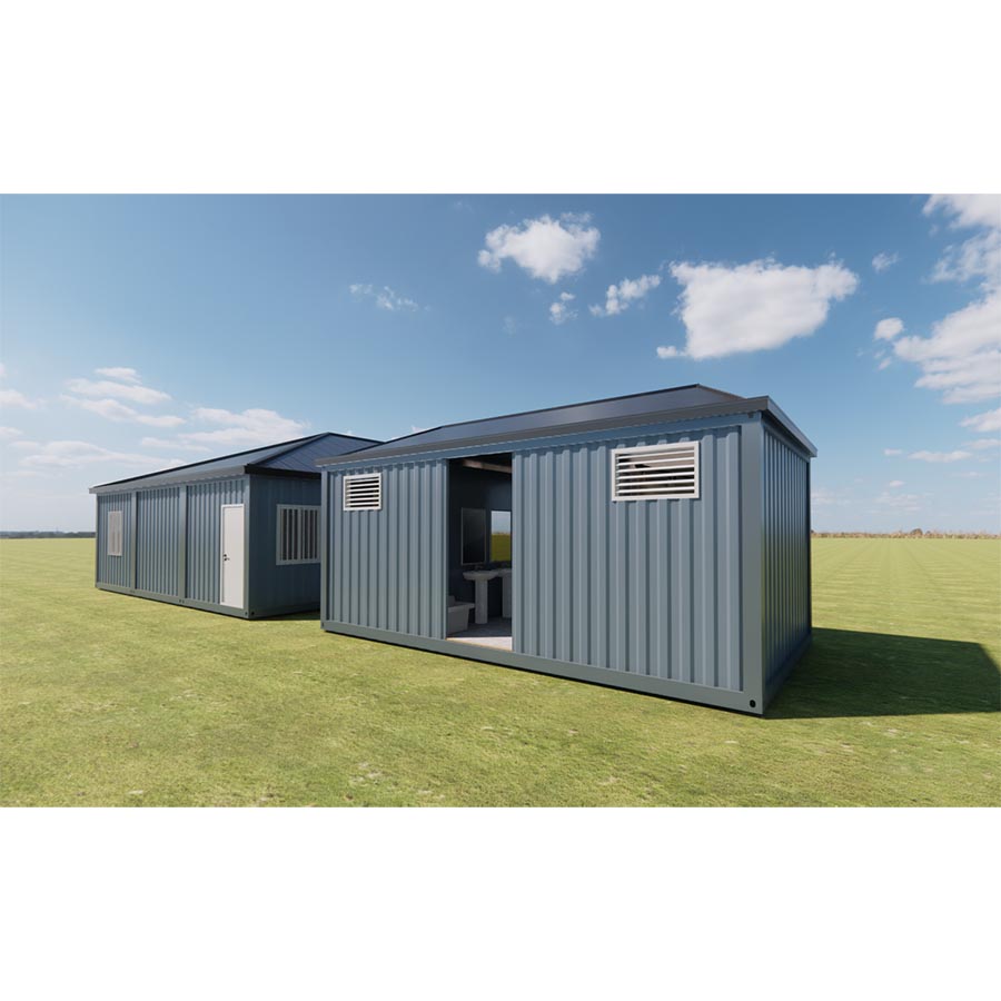 Prefabricated Container Coffee Shop Restaurant Bar and Toilet Container House