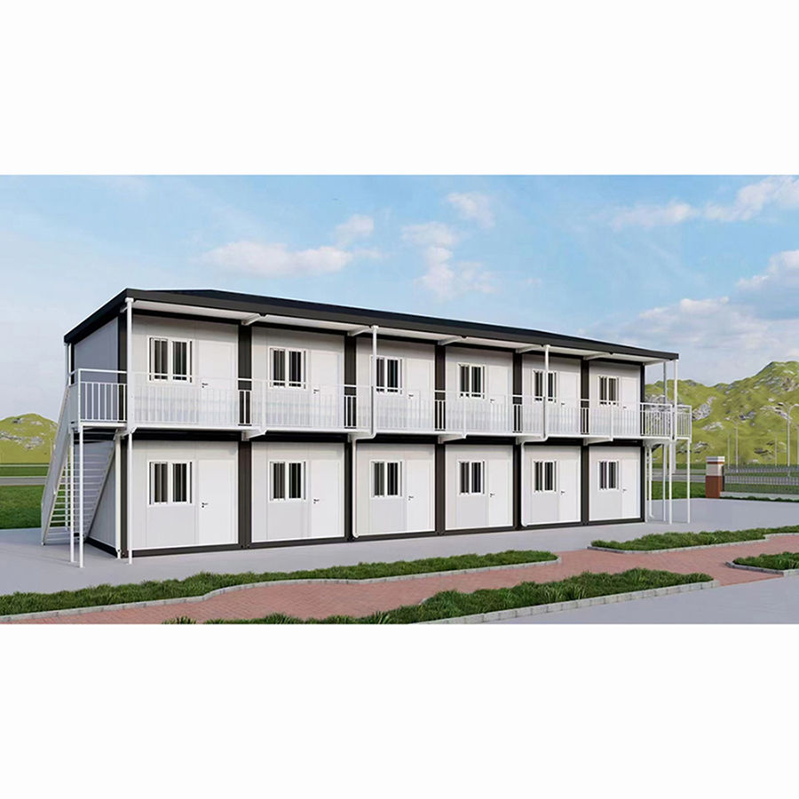 Temporary Prefab Container House for Construction Worker Accommodation