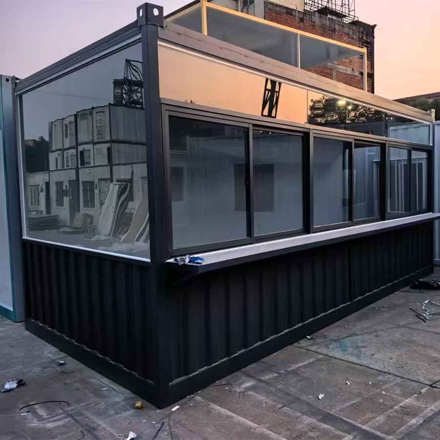 Mobile Shipping Container Home Prefab Houses For Retail Store Office