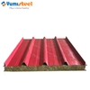 950mm Regular Color Rockwool Sandwich Panel Metal Steel for Construction