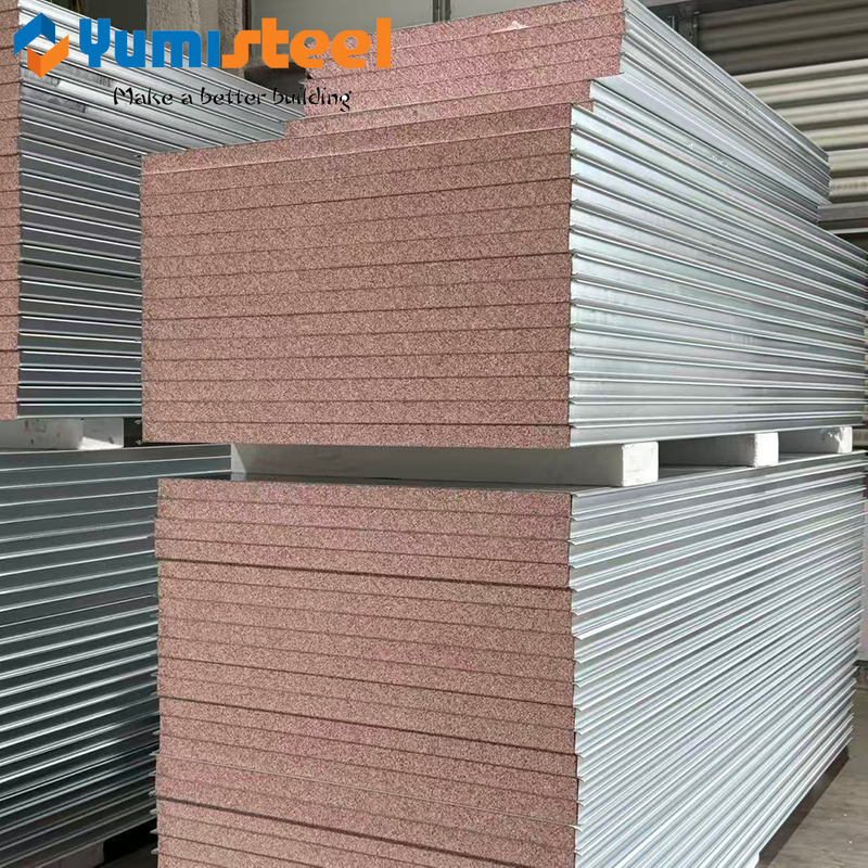 Prefabricated NF EPS Sandwich Panels for Steel Structure Workshops 