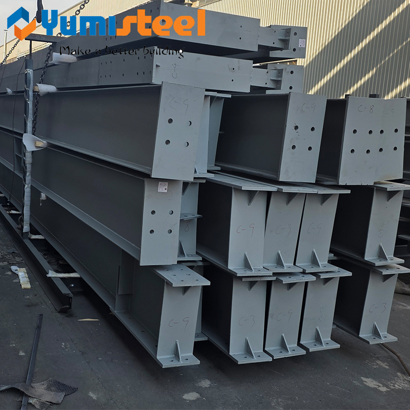 Metal Construction Warehouse Steel Structure Build Steel Frame For Warehouse