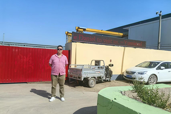 Canton Fair Client Factory Visit at Yumisteel