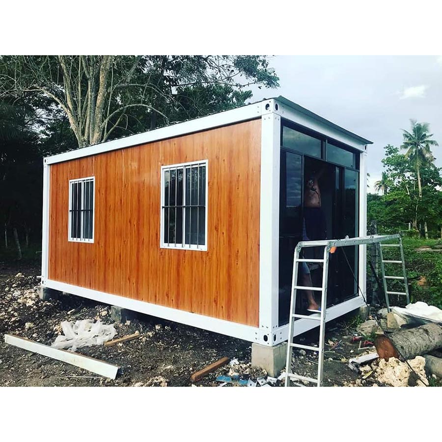 Prefabricated Container Home with Kitchen Facilities for Easy Living