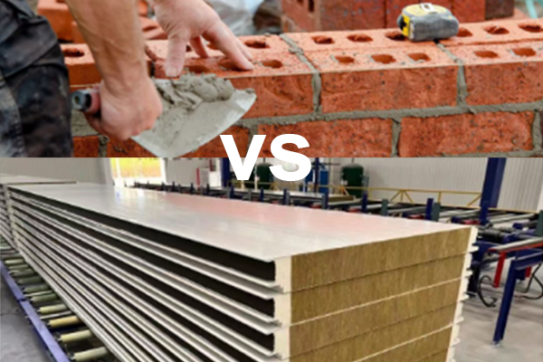 What's the Difference Between Sandwich Panels and Traditional Building Materials?