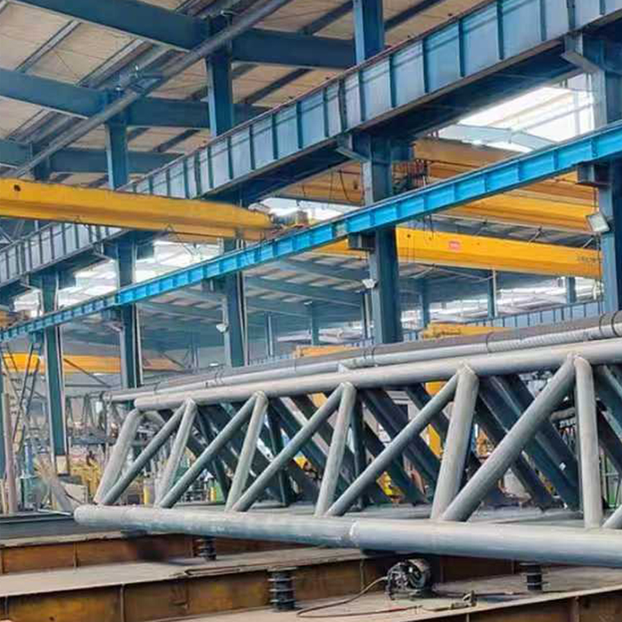 Prefabricated Steel Structure Steel Pipe Bridge for Bridge