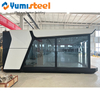 Modern Luxury Prefabricated Space Capsule Steel Structure Home Design