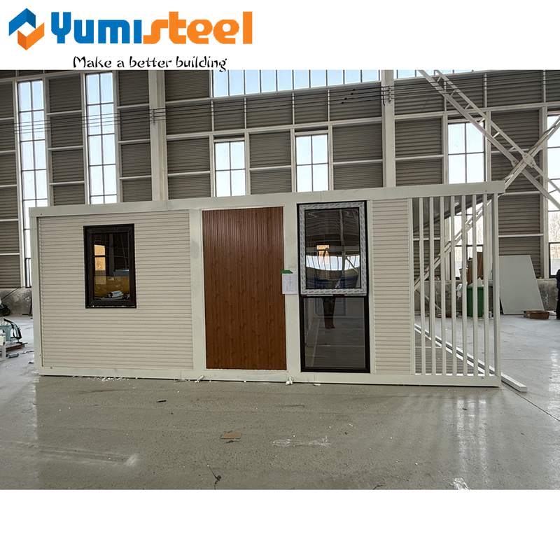 Flat Top Expandable House Modular House Glass Container House
