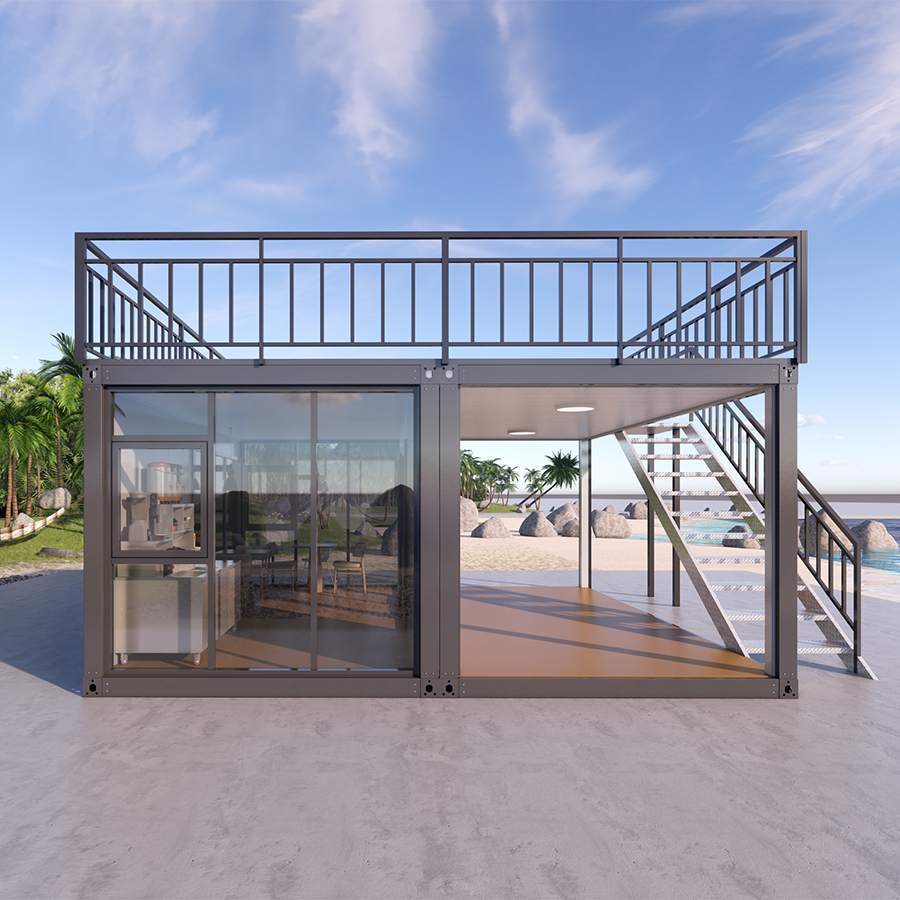 Flat Pack Build Modular Container House Outdoor Home Office