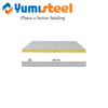 Rockwool Wall Sandwich Panels for Warehouse Workshop Coldroom Cleanroom 1000/1200mm 