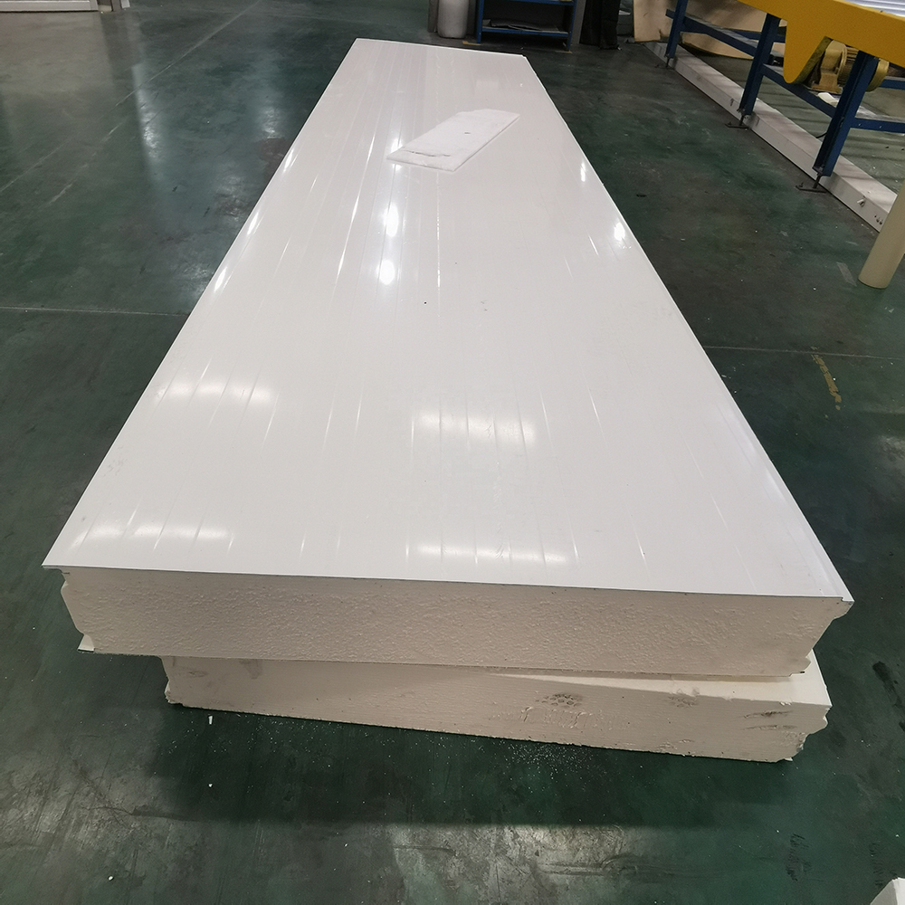 50mm/75mm/100mm/150mm Fireproof Insulation PU/PIR/PUR/Polyurethane Sandwich Panel for Roof and Wall 