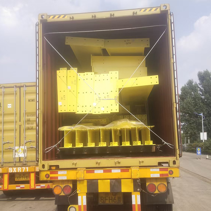 Factory Price Prefab Steel Structure Galvanized Steel Column Beam 