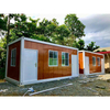 Prefabricated Container Home with Kitchen Facilities for Easy Living