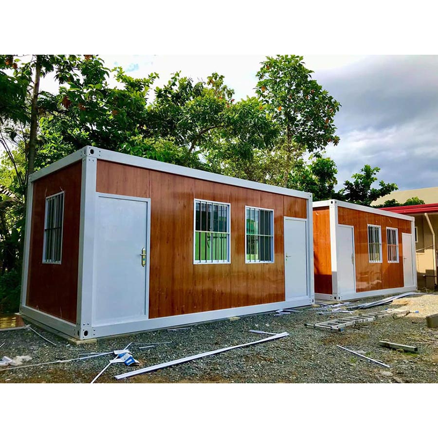 Prefabricated Container Home with Kitchen Facilities for Easy Living