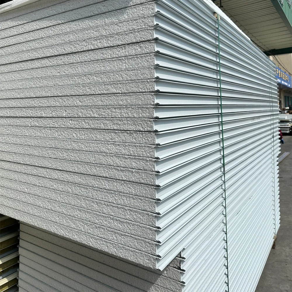 50mm EPS Wall/Roof Sandwich Panels Sound-Proof Composite Panels for Construction