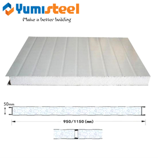 Factory Price Insulated Wall EPS Sandwich Panels for Building House