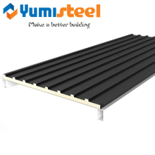 50mm Custom Box Rib Panels PU Insulated Sandwich Panel