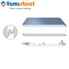 Wall Sandwich Panels PU Insulated Wall Sandwich Panel for Warehouse Factory Buildings