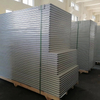 Customized Glass Mechanism Rockwool Cleanroom Wall Panel 