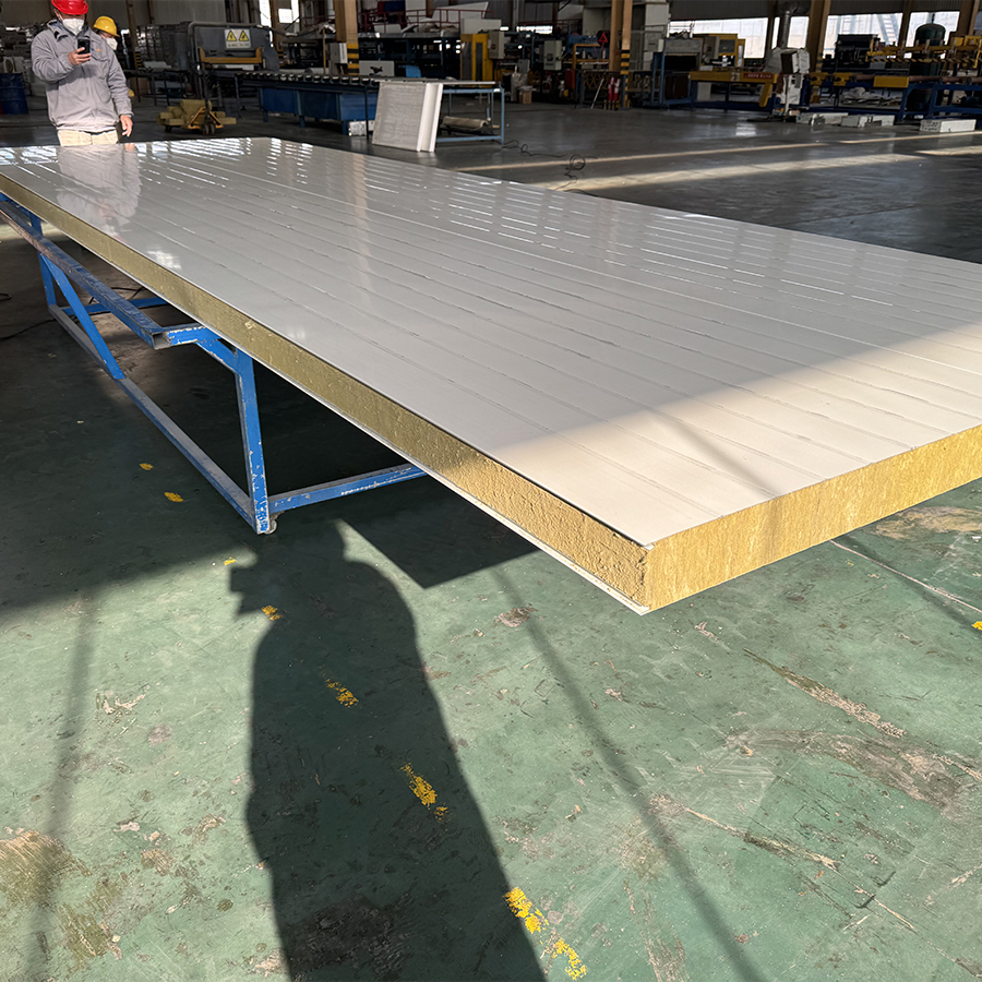Rockwool Wall Sandwich Panel Fireproof Thermal Insulation