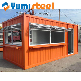 Prefabricated/Prefab/Modular/Movable Container House for Pop-up Retail Stores 