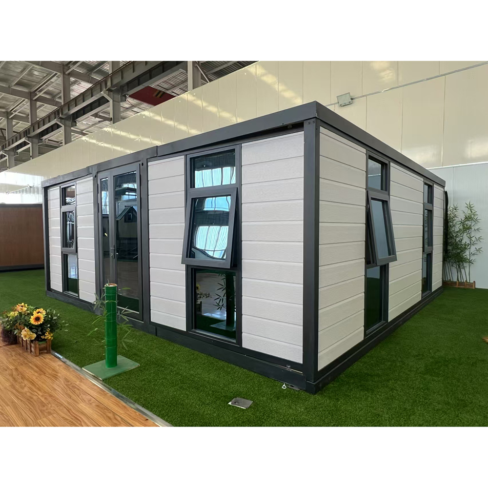 Prefabricated Flat Top Expandable Container House with Sandwich Panels