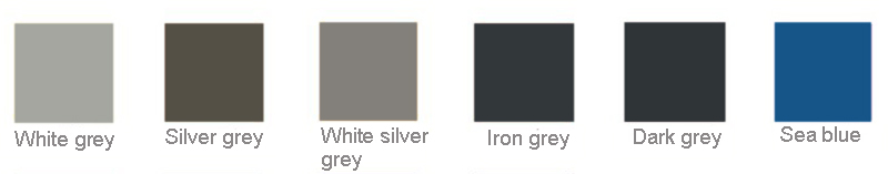 02 color steel sheets available color