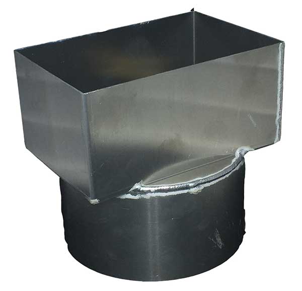 Outdoor Steel Downspout for Steel Buildings Buy Steel downpipe, metal