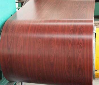 wood grain ppgi steel coils